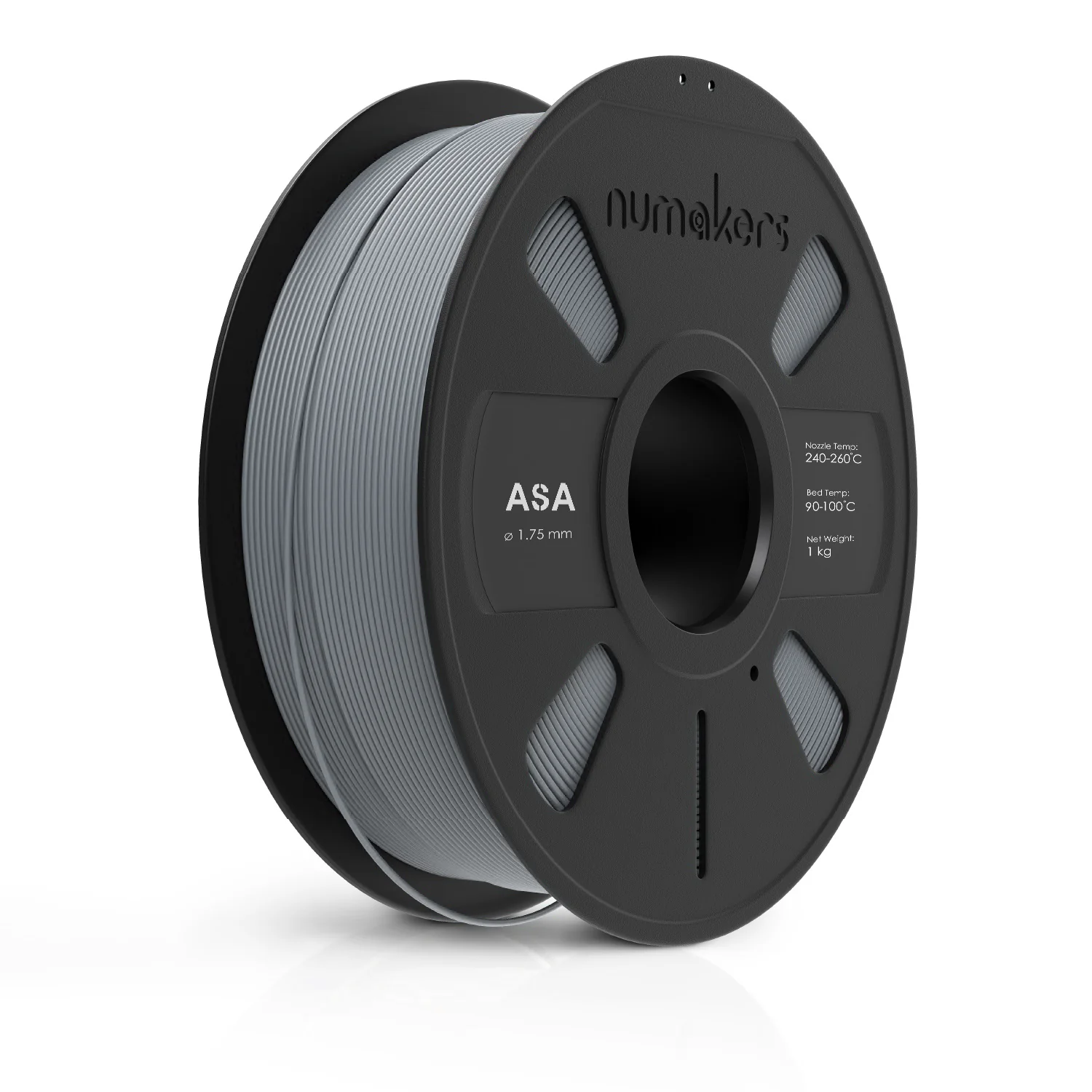 Numakers ASA Light Gray 1.75mm 1kg
