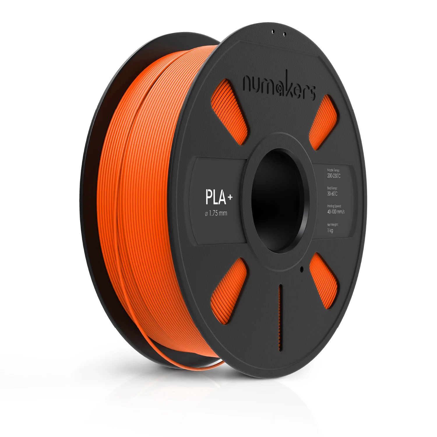 Numakers PLA+ Fluorescent Orange