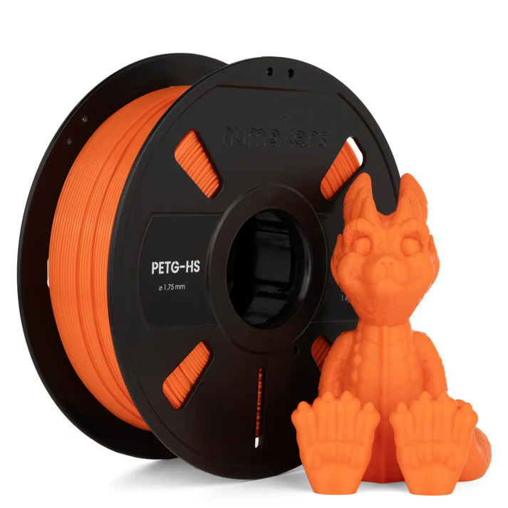 Numakers PETG HS Outrageous Orange 1.75mm 1kg