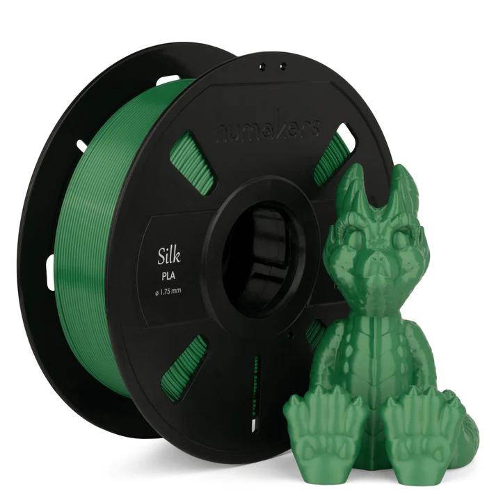 Numakers PLA Silk+ Forest Green 1kg