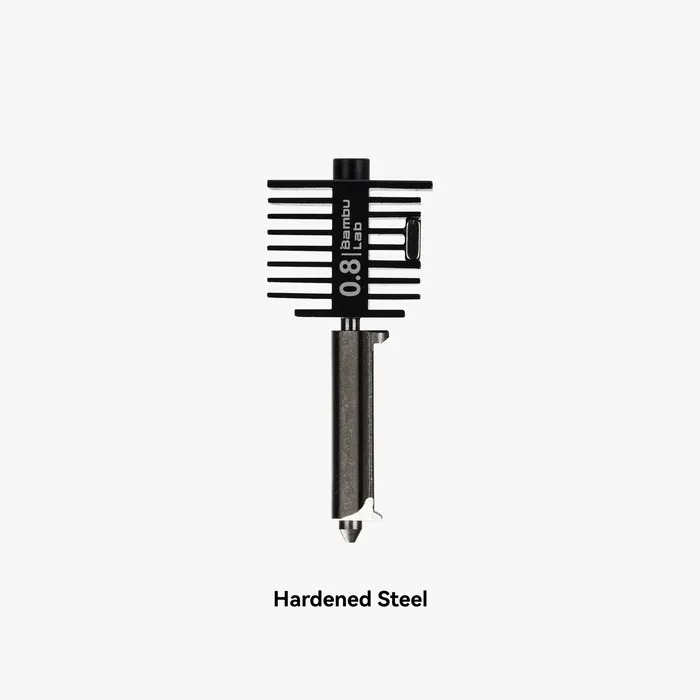 A1 - HOTEND WITH HARDENED STEEL NOZZLE 0.8mm 