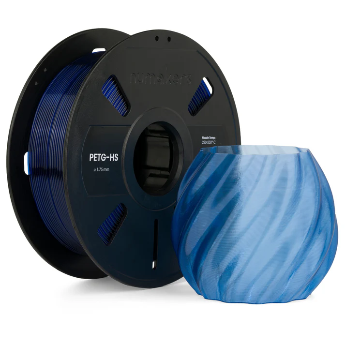 Numakers PETG Translucent Blue 1.75mm 1kg